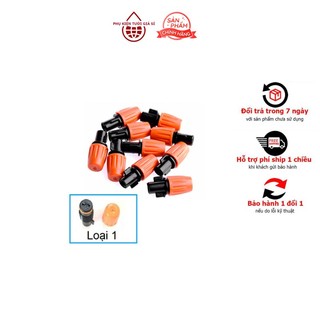 Đầu béc đơn hướng cam phun sương tưới lan, tưới hoa, cây cảnh điều chỉnh được đầu béc -PHỤ KIỆN TƯỚI GIÁ SỈ