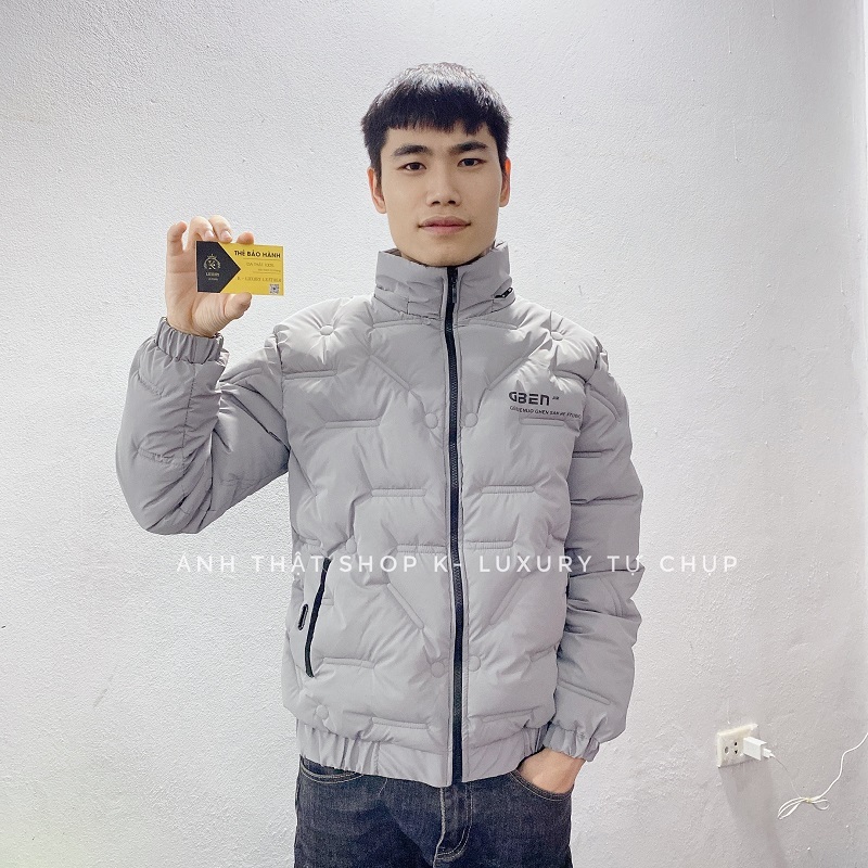 Áo Phao Nam, Áo Khoác Nam Siêu Nhẹ Túi Khoa Dày Dặn, Chất Liệu Nhung Lì, Thiết Kế Trẻ Trung, Thanh Lịch