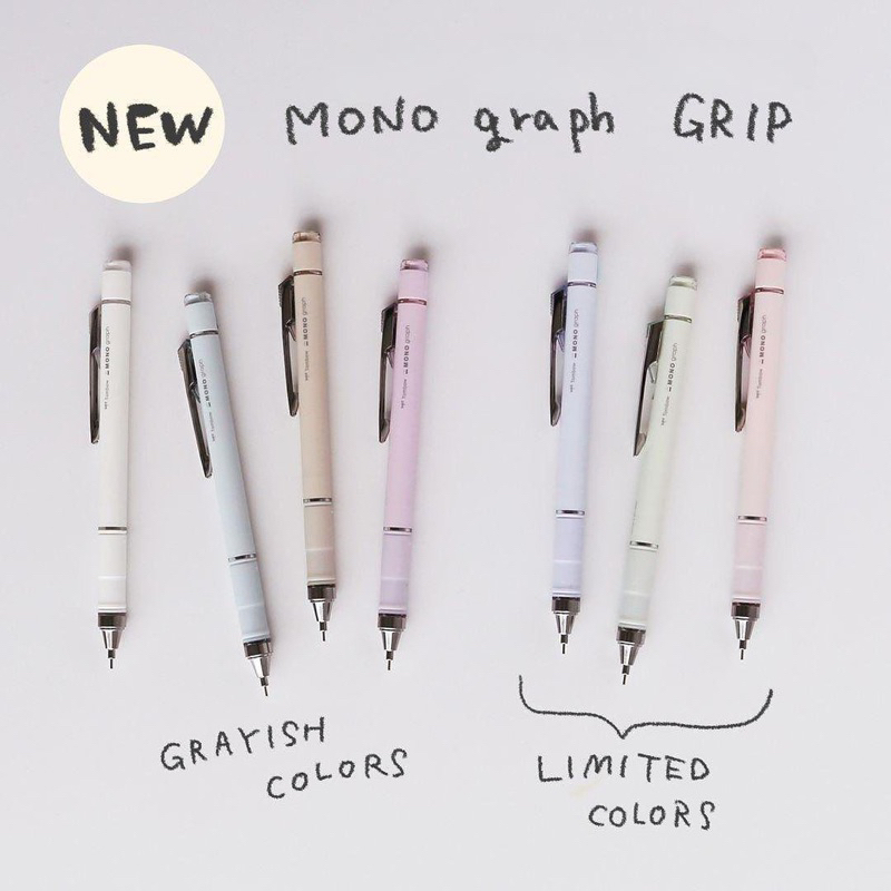 Bút Chì Tombow Mono Grip 0.5 Đệm Tay Phiên Bản Giới Hạn