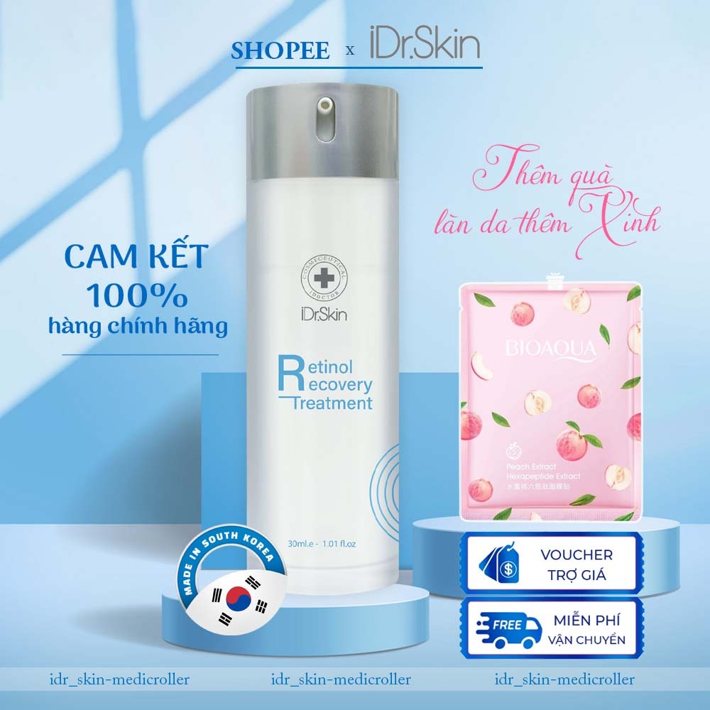 Kem Retinol 0.5% phục hồi - tái tạo da lão hóa IDr Skin_ Retinol Recovery Treatment 30ml