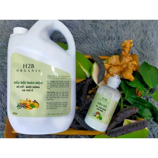 Can dầu gội thảo mộc 2000ml tặng kèm 1 chai dầu xả tóc 250ml