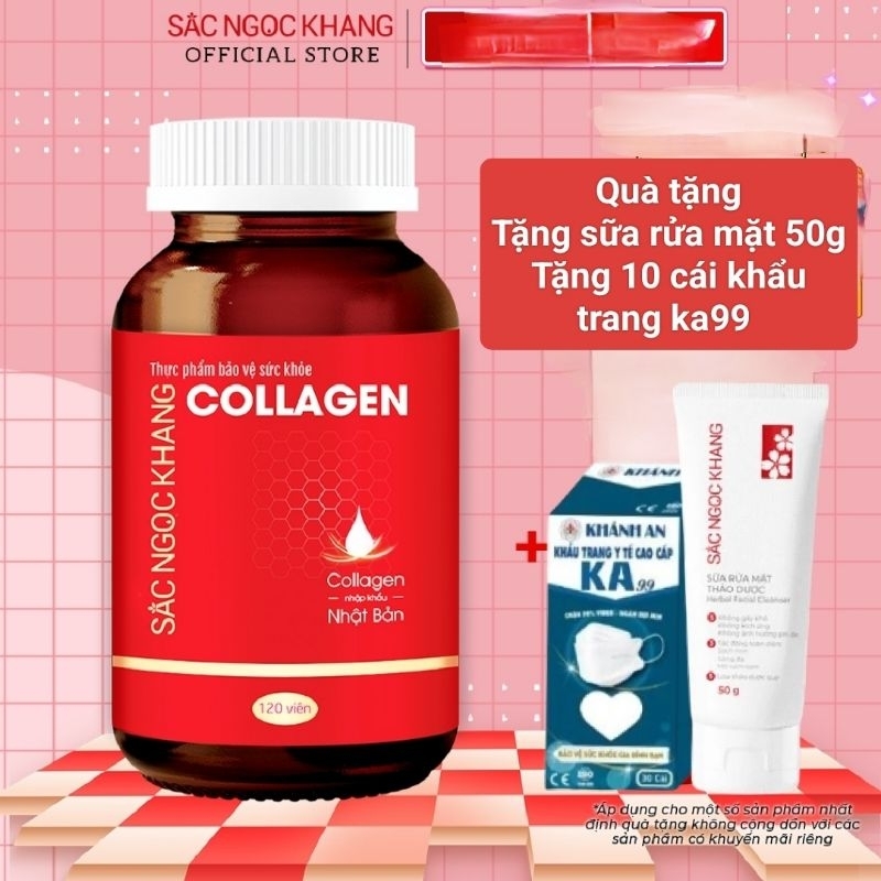 Viên uống collagen sắc ngọc khang (hộp 120)