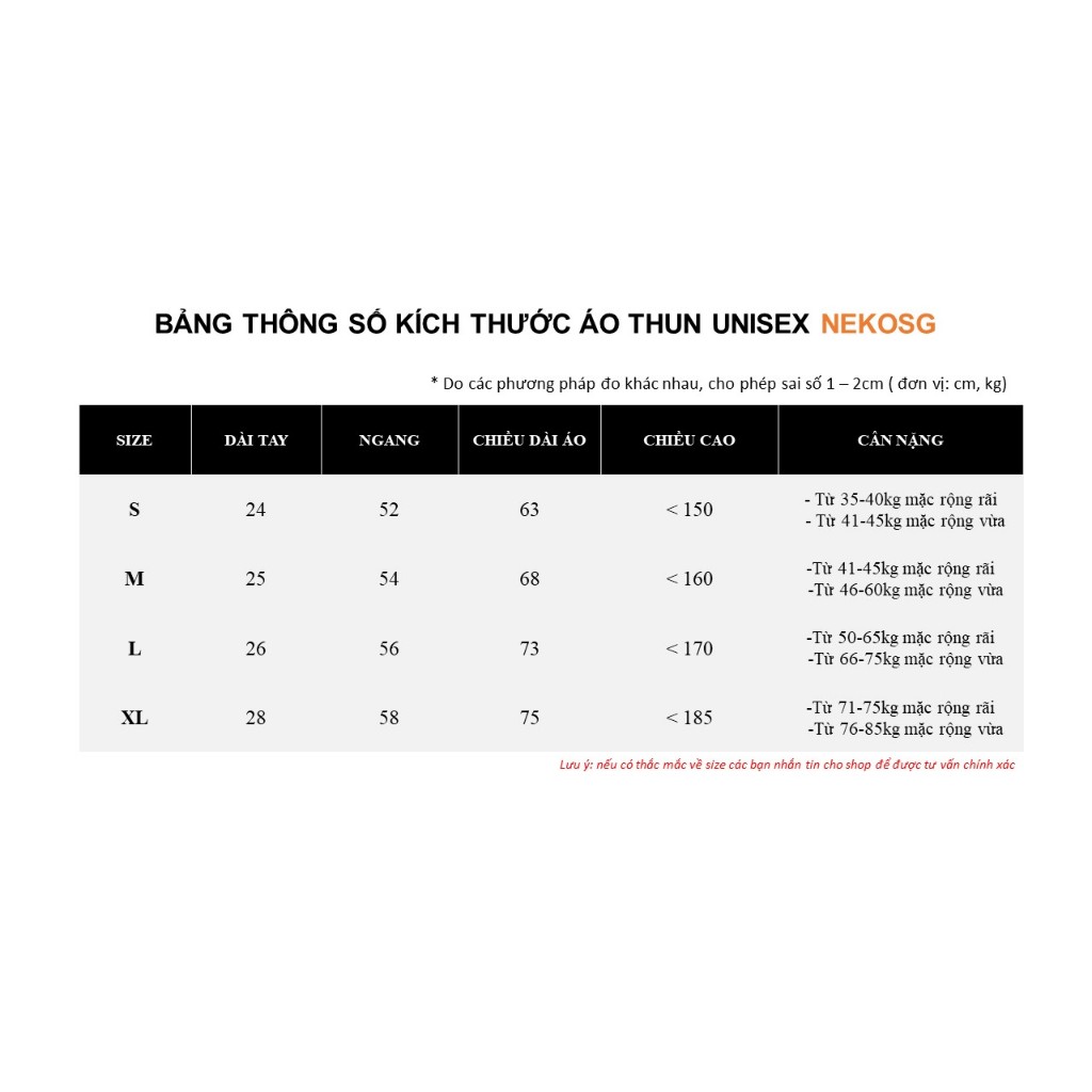 Áo thun tay lỡ Unisex NEKOSG, áo phông form rộng ATL112