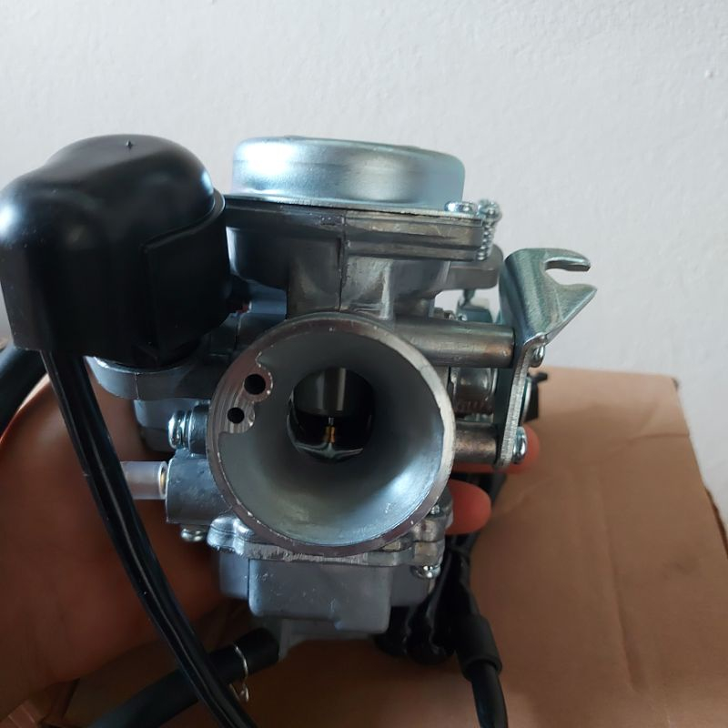Bình xăng con chế hòa khí Airblade chế cơ 2008_2010