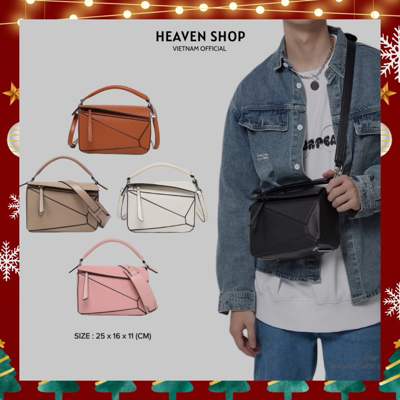 Túi Xách Đeo Chéo Da Nam & Nữ - HEAVEN SHOP