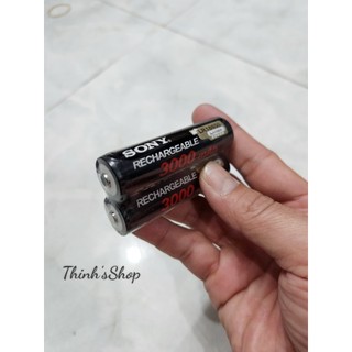 Bộ 2 viên pin sạc sony 3.7v 18650 - 3000mah đầu lồi - dùng cho quạt sạc, đèn pin, tông đơ, loa...