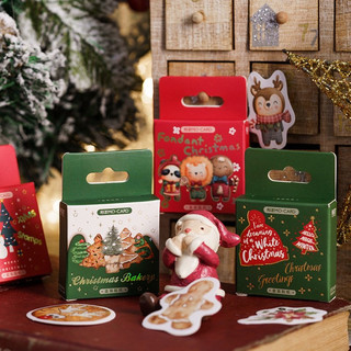 Hộp 45 miếng dán sticker Giáng Sinh☃🎄