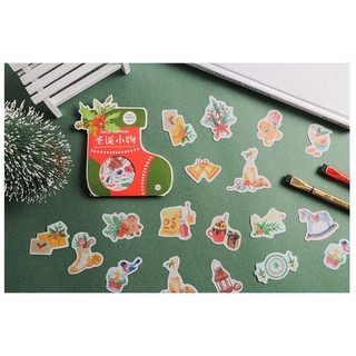Hộp 45 miếng dán sticker Giáng Sinh☃🎄