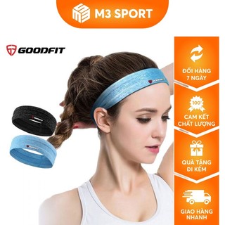 Băng Đô Thể Thao Nam, Nữ Headband Thấm Mồ Hôi Trán GoodFit GF801SB Băng Trán Thể Thao Co Giãn