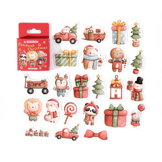 Hộp 45 miếng dán sticker Giáng Sinh☃🎄