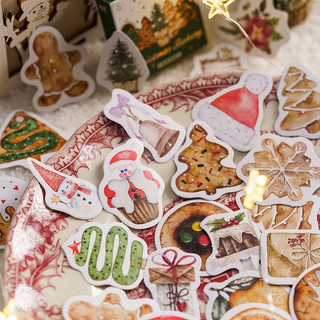 Hộp 45 miếng dán sticker Giáng Sinh☃🎄