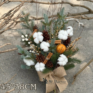 (Ảnh Shop chụp) Dải Noel Trang Trí Giáng Sinh, Decor Phòng Khách, Shop, Studio của Mê Thảo Flower