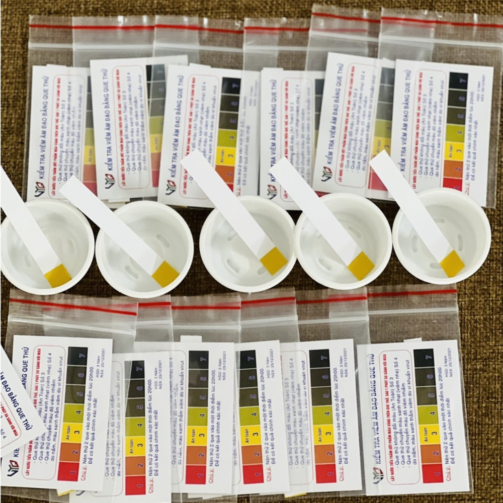 Que Thử Viêm Phụ Khoa Bộ Test Kiểm Tra Viêm Âm Đạo Cho Cô Bé
