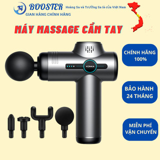 Máy Massage Cầm Tay KHANHLY Mát Xa Cổ Vai Gáy 6 Chế Độ Sạc Tích Điện