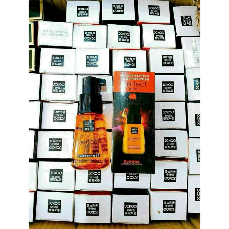 Tinh dầu dưỡng tóc jckoo perfect chai 70ml phục hồi dưỡng tóc mềm mượt