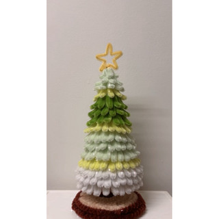 Cây thông noel kẽm nhung sz 30cm