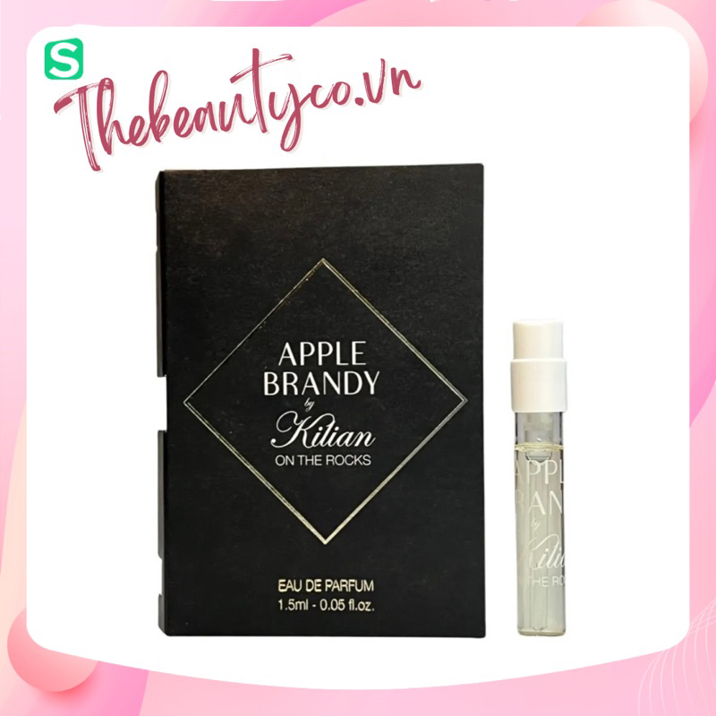 Vial nước hoa Apple Brandy by Kilian On The Rocks Eau De Parfum 1.5ml