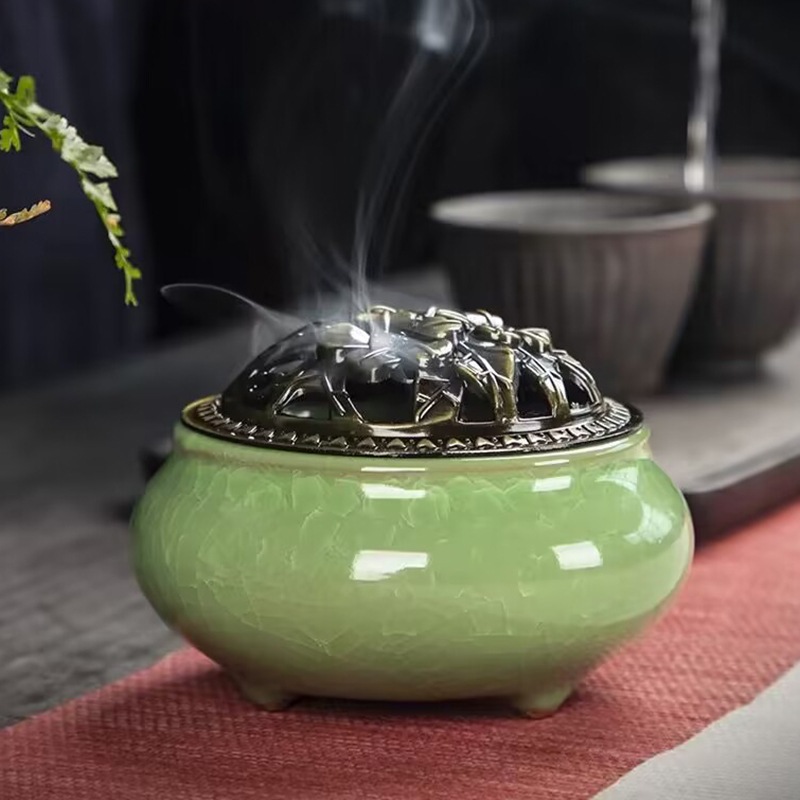 Xông Trầm Gốm Tự Nhiên Gía Rẻ