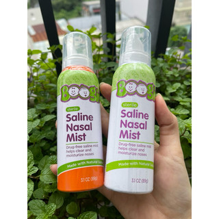 Xịt mũi không mùi boogie mist của mỹ - 89g