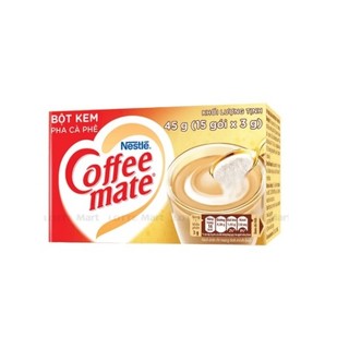 Bột kem cà phê Coffee Mate Nestle 15 gói x 3g 