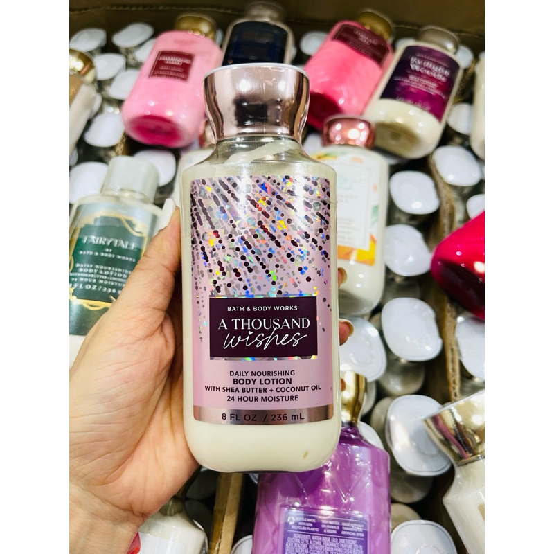A thousand wishes Mẫu mới nhất dưỡng thể a thousand wishes của bath body works mỹ 236ml