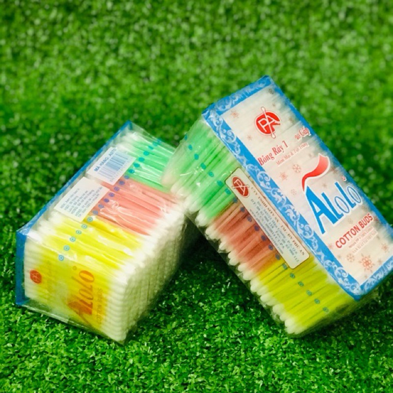 Bông tăm ráy tai Hero or Alolo - Mẫu thân nhựa