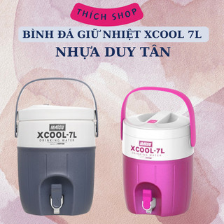 Bình đá giữ nhiệt xcool 7 lít nhựa duy tân 23.5 x 22 x 29 cm -bình đá giữ nhiệt