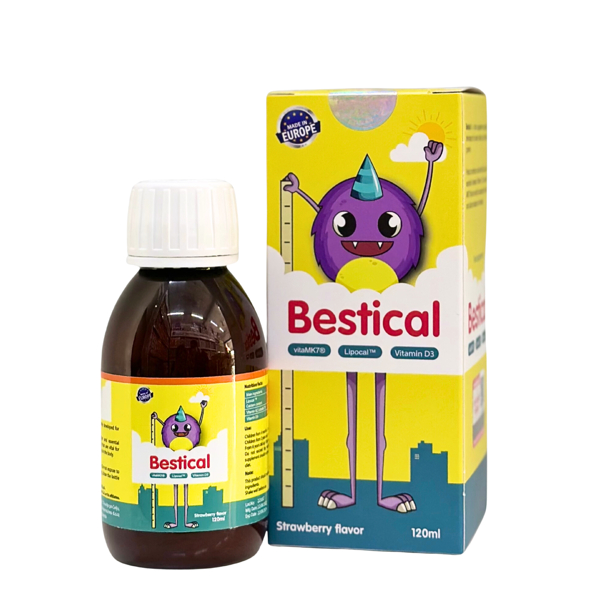 🆘  Bestical bổ sung canxi và vitamin d3k2  giúp tăng chiều cao vượt trội cho bé