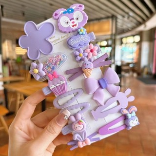 Set kẹp tóc cho bé gái gồm 14 chi tiết cute dễ thương