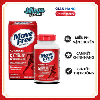 Viên uống hỗ trợ xương khớp Schiff Move Free Glucosamine + Chondroitin 200 viên