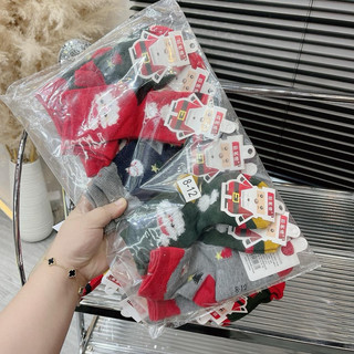 Sét 10 ĐÔI TẤT NOEN GIÁNG SINH CHO BÉ