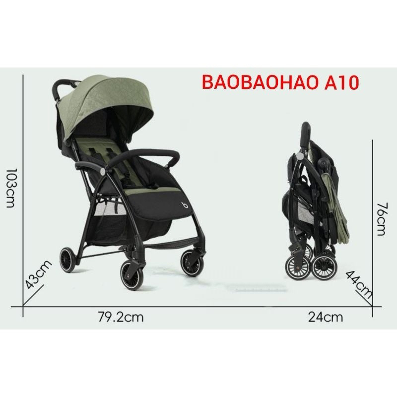 Xe đẩy du lịch gấp gọn
