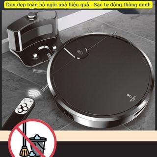 Robot Hút Bụi Lau Nhà - Clean 005B -Thông Minh - Tự Động Sặc Pin - Tự Đông Lập Trình - Đa Chức Năng - Bảo Hành 2 Năm