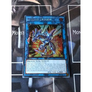 ra01 [ Dưa Hấu Yugioh ] Lá bài thẻ bài Striker Dragon - super secret ultra Rare - Tặng bọc bài nhựa bảo quản