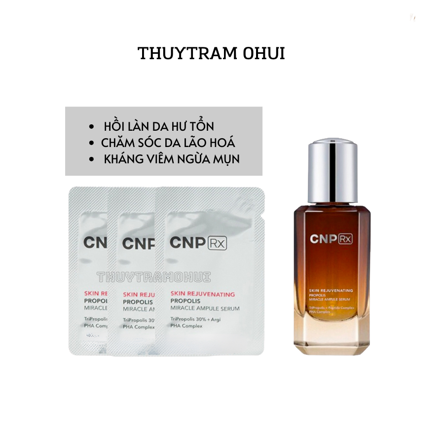 Gói sample Tinh chất keo ong dưỡng da CNPRx 1ml