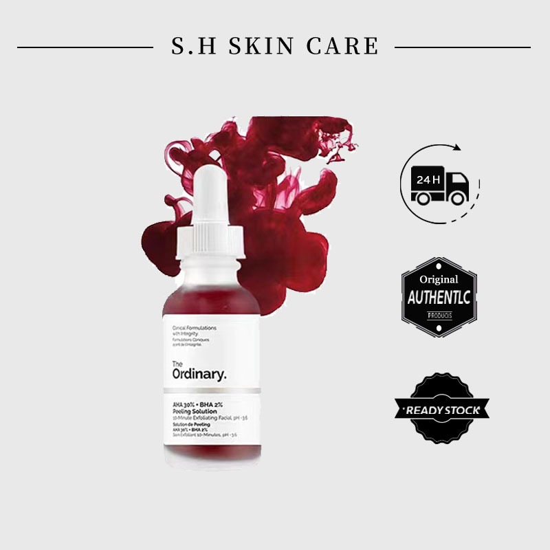 Tinh Chất Peel da The Ordinary AHA 30%+BHA 2% Peeling Solution 30ml