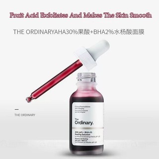 Tinh Chất Peel da The Ordinary AHA 30%+BHA 2% Peeling Solution 30ml