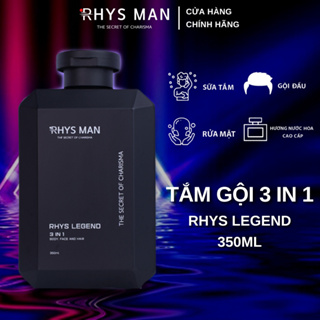 Combo Sữa tắm gội nam 3in1 Rhys Man 350ml & Dung dịch vệ sinh nam bạc hà