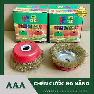 Chén cước, Bánh cước thau chuyên chà sắt gỉ sét - Chén cước xoay 1 tấc