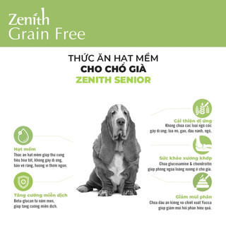 Thức Ăn Hạt Mềm Zenith Cho Chó - Túi 300/500gr