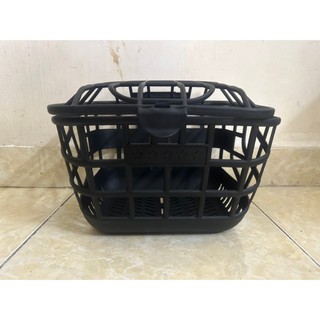 Rổ xe đạp điện có nắp - Loại rổ nhựa