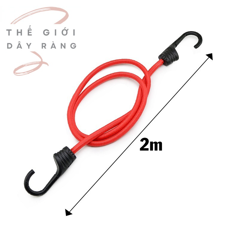 ✅ Dây thun - chun ràng đồ móc nhựa lõi thép Daravin