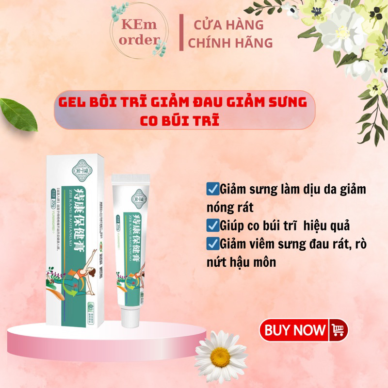 GEL BÔI TRĨ ĐÔNG Y NỘI ĐỊA TRUNG