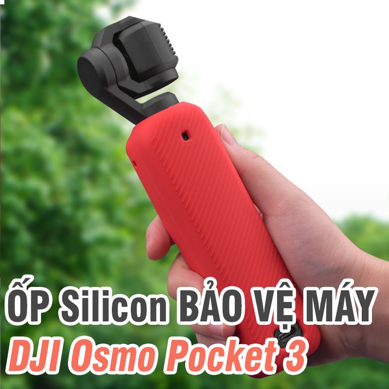 Ốp bảo vệ máy quay DJI Osmo Pocket 3 bằng silicon