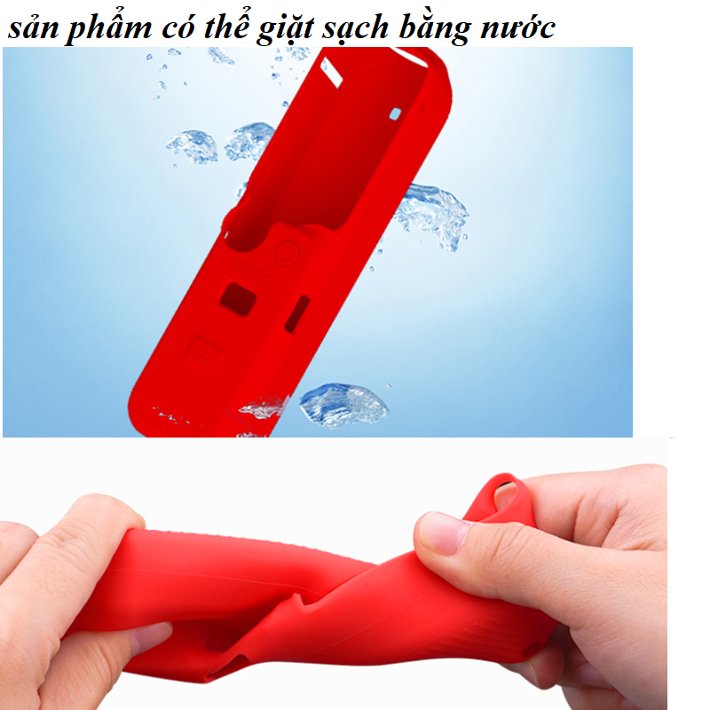 Ốp bảo vệ máy quay DJI Osmo Pocket 3 bằng silicon