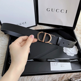 Thắt lưng CD siêu cấp khoá vàng hồng, thắt lưng nữ hàng hiệu chuẩn đẹp (ảnh chụp thật)