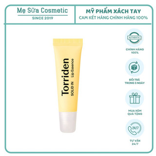 Son dưỡng Torriden Ceramide Lip Essence 11ml/ Tinh chất dưỡng thuần chay Hàn Quốc làm mềm đôi môi khô ráp nứt nẻ