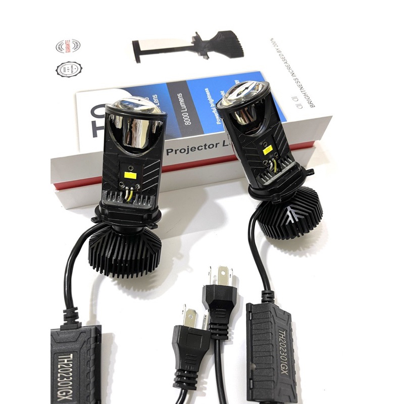 Led bi cầu t9 gắn xe máy oto