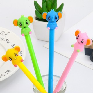 Bút gel đen, bút nước mực đen hình voi đáng yêu_bút bi cute cho học sinh giá buôn sỉ