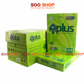 Giấy in, giấy photo ik plus a4, a5, đl 70g/m2